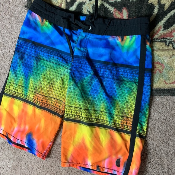 Sz 29-30 Platinum Billabong Board Swim Surf Shorts - Picture 3 of 10